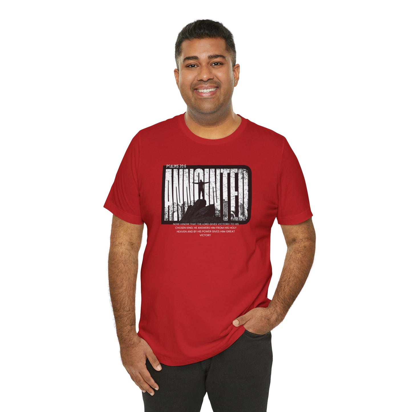 Faith Victory Unisex Tee - Psalm 20:6 Inspired