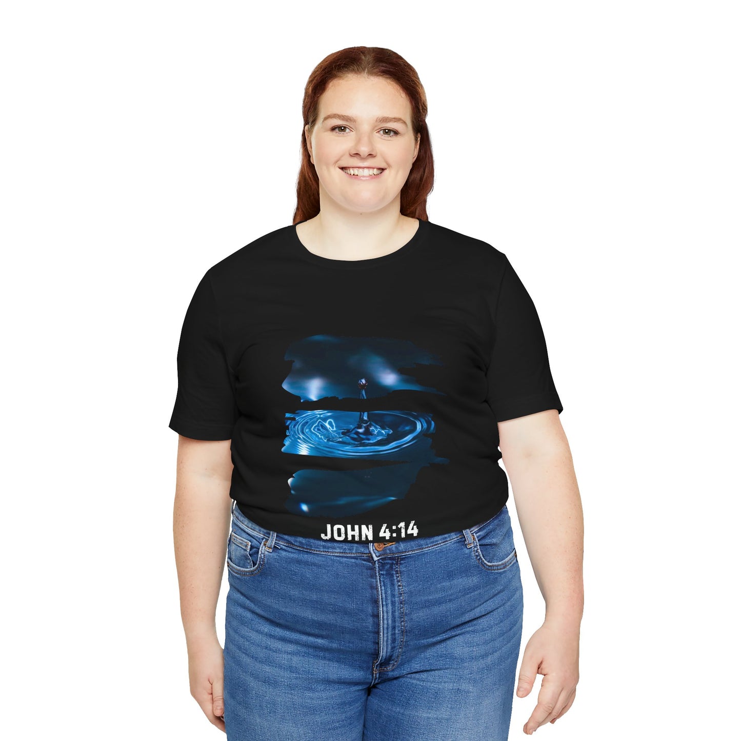 T-Shirt - Christ's Life Giving Water John 4:14 Design