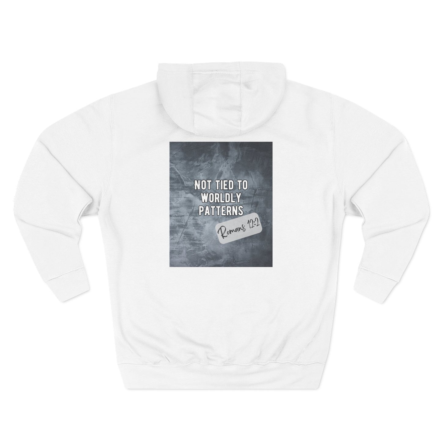 Fleece Hoodie Unbound Faith Romans 12:2