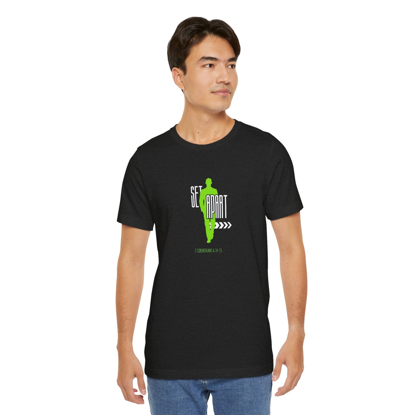 Christian Unisex Tee - 2 Corinthians 6:14-16 Inspired Design