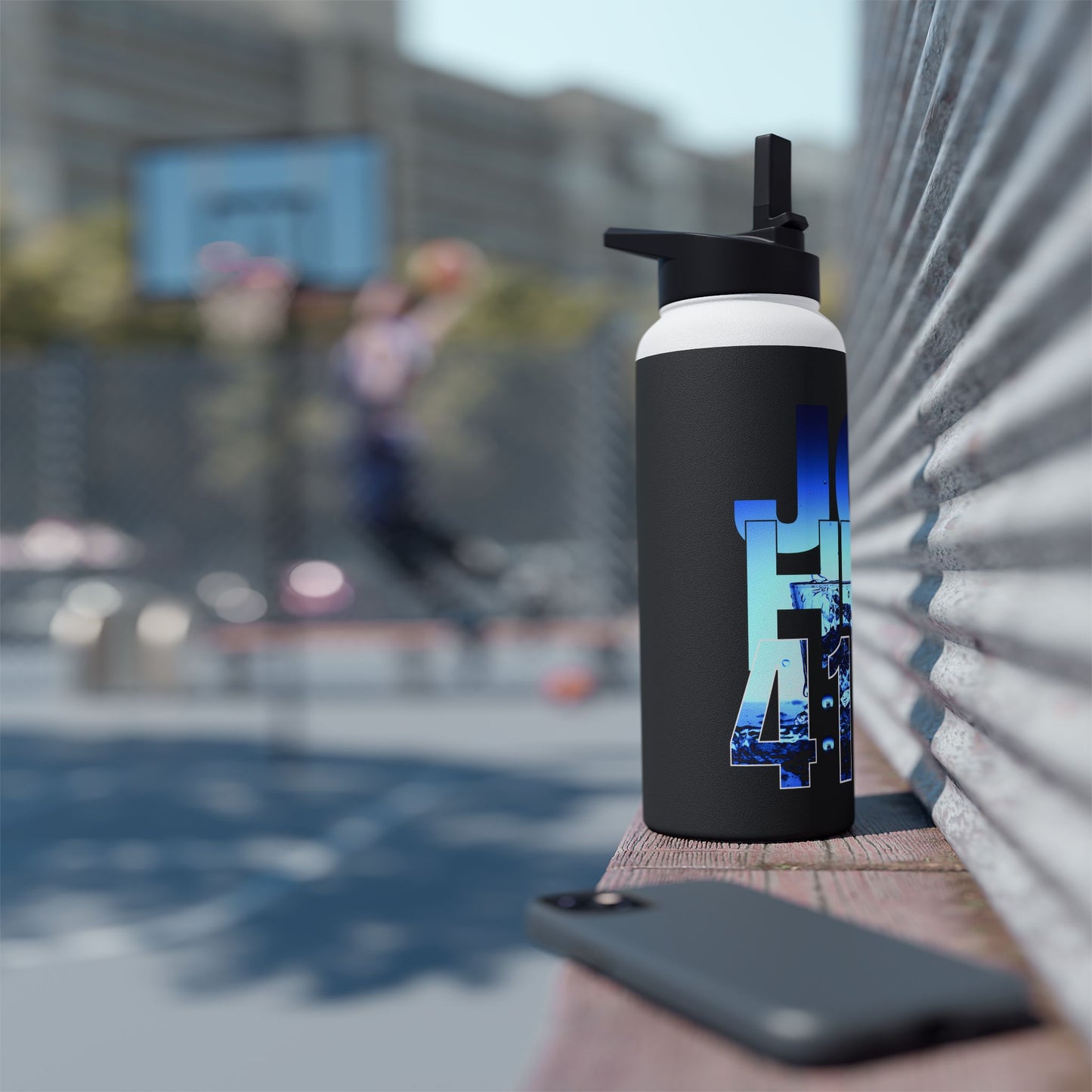 Water Bottle - John 4:14 Inspired Design