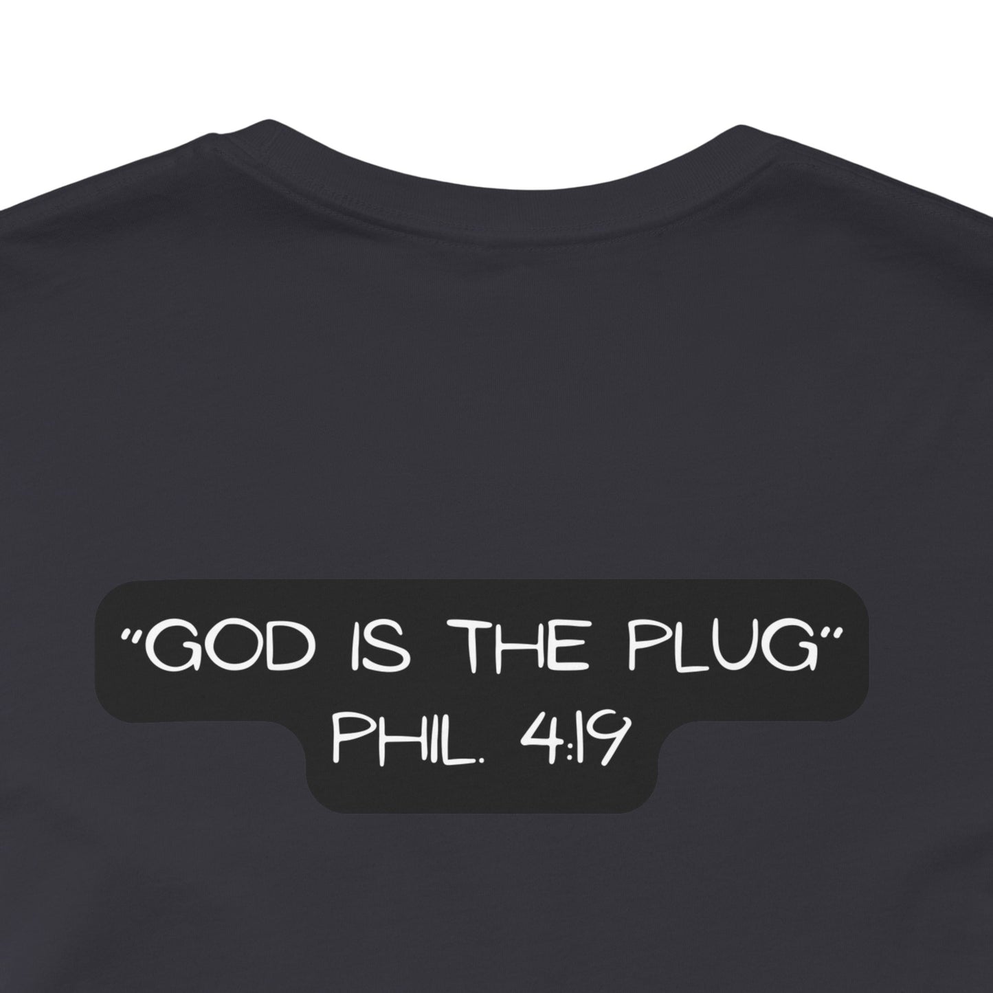 Christian Unisex Tee - Philippians 4:19 God Supplies All Our Needs Design
