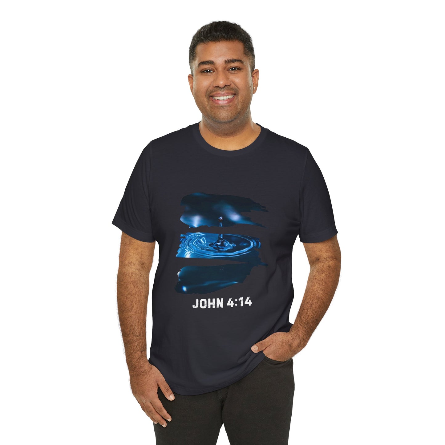 T-Shirt - Christ's Life Giving Water John 4:14 Design