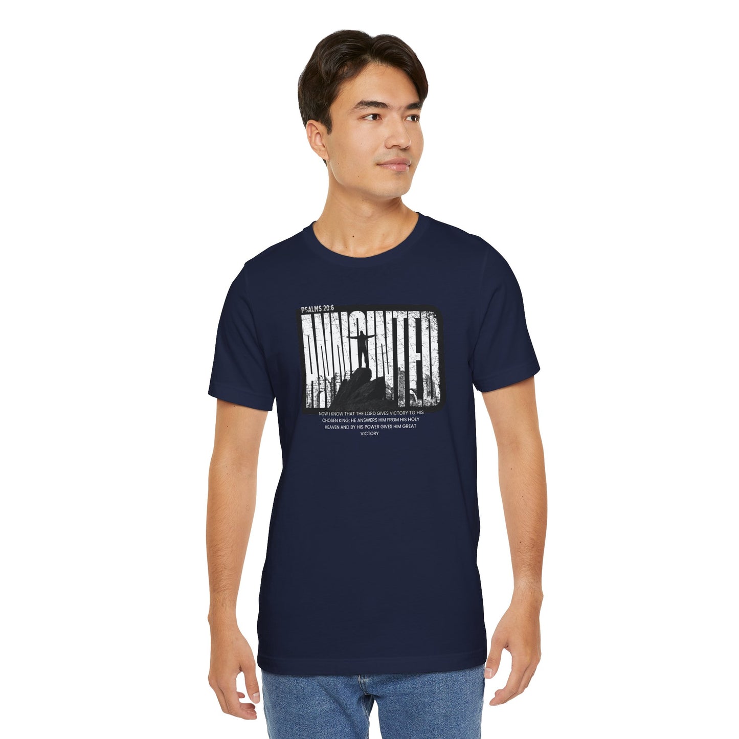 Faith Victory Unisex Tee - Psalm 20:6 Inspired