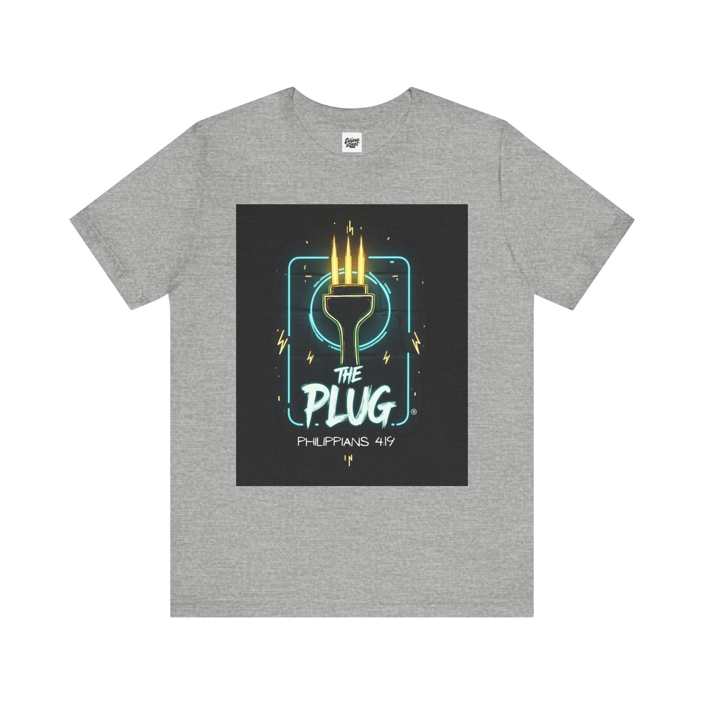 Christian Unisex Tee - Philippians 4:19 God Supplies All Our Needs Design