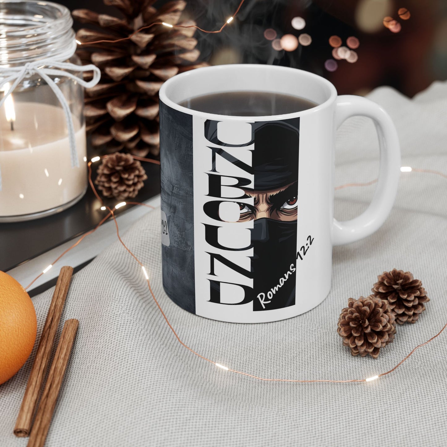 Mug - Romans 12:2 Non Conforming Christian Ceramic Mug (11oz, 15oz)