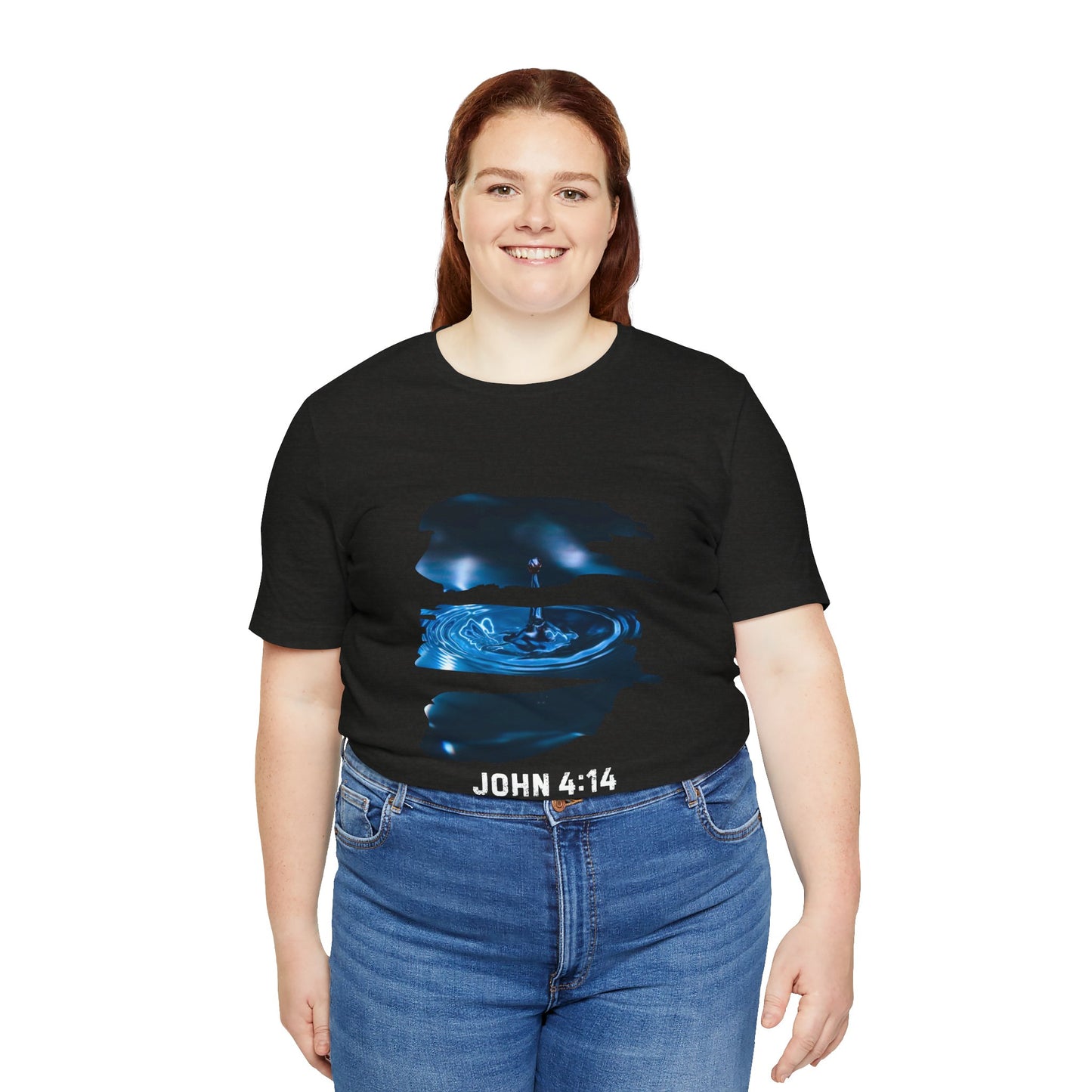 T-Shirt - Christ's Life Giving Water John 4:14 Design