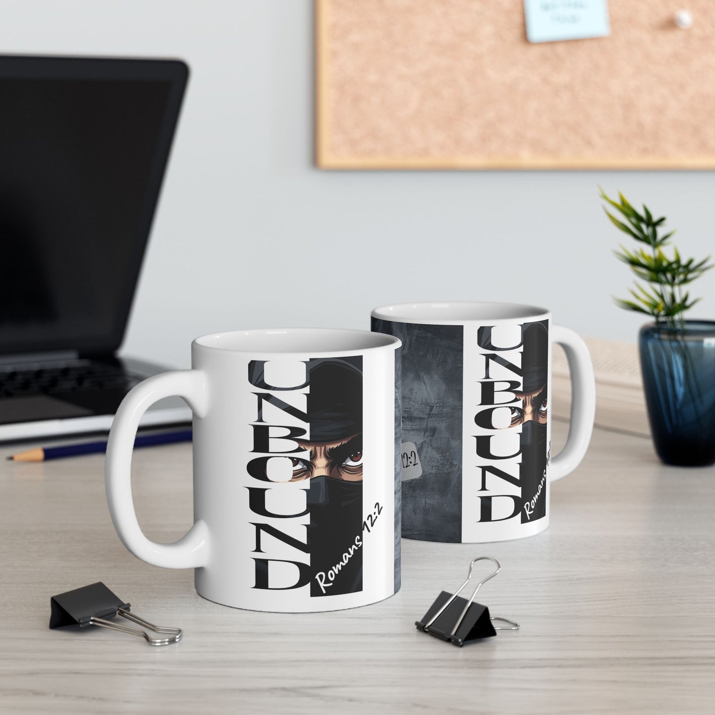 Mug - Romans 12:2 Non Conforming Christian Ceramic Mug (11oz, 15oz)