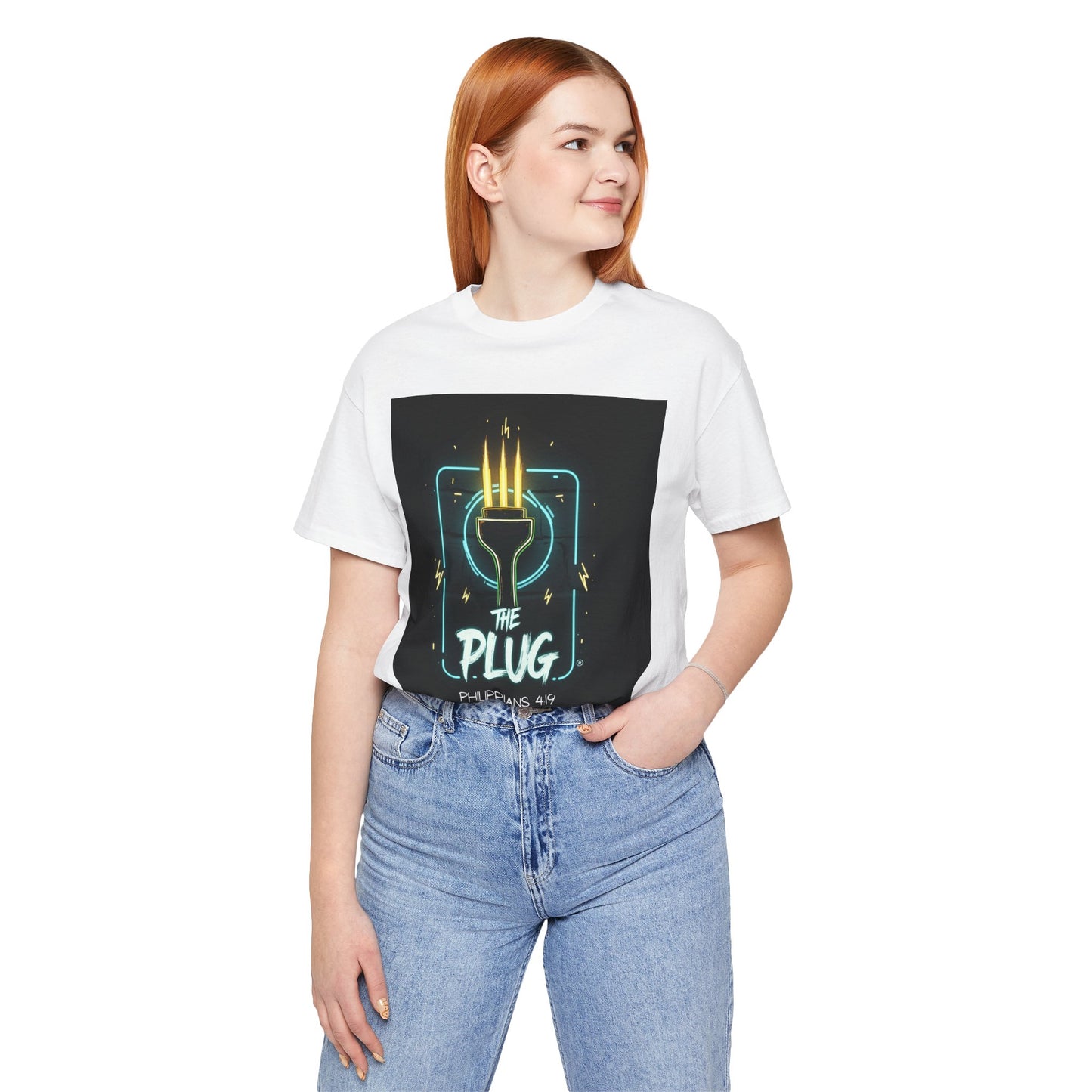 Christian Unisex Tee - Philippians 4:19 God Supplies All Our Needs Design