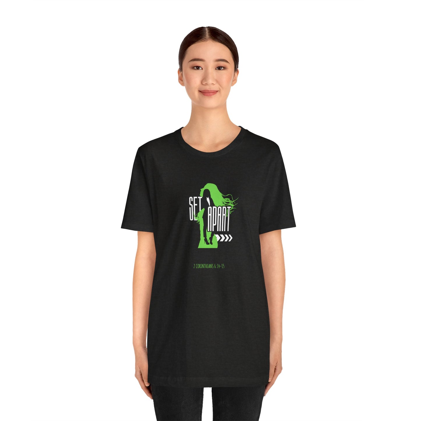 Set Apart Women's Tee - 2 Corinthians 6:14-15