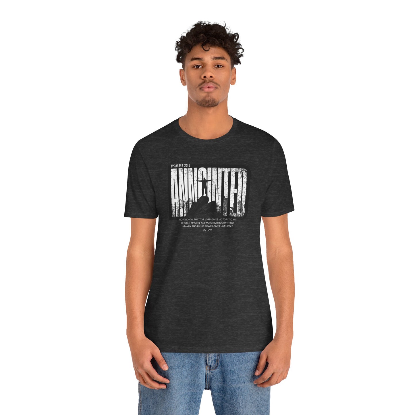 Faith Victory Unisex Tee - Psalm 20:6 Inspired