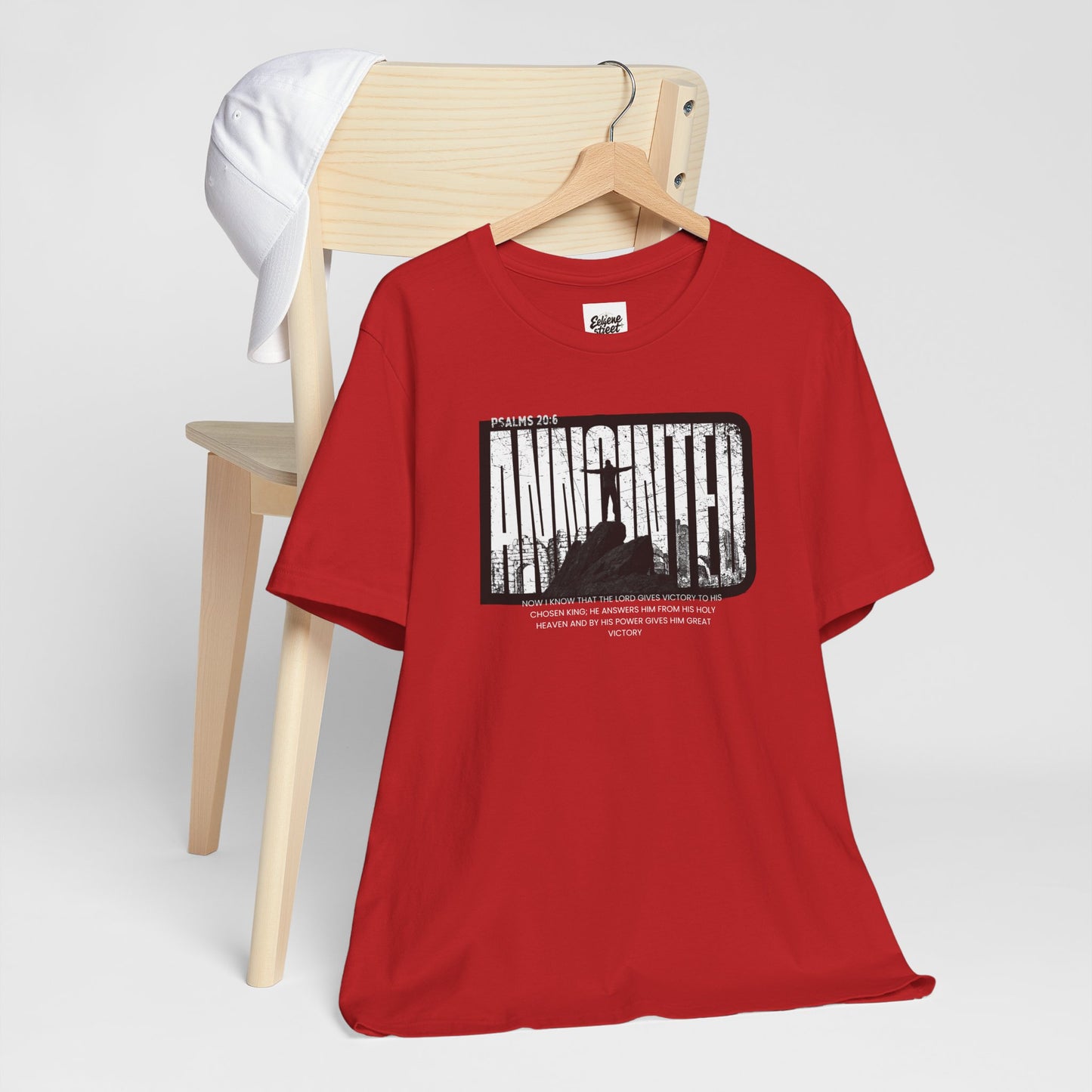Faith Victory Unisex Tee - Psalm 20:6 Inspired