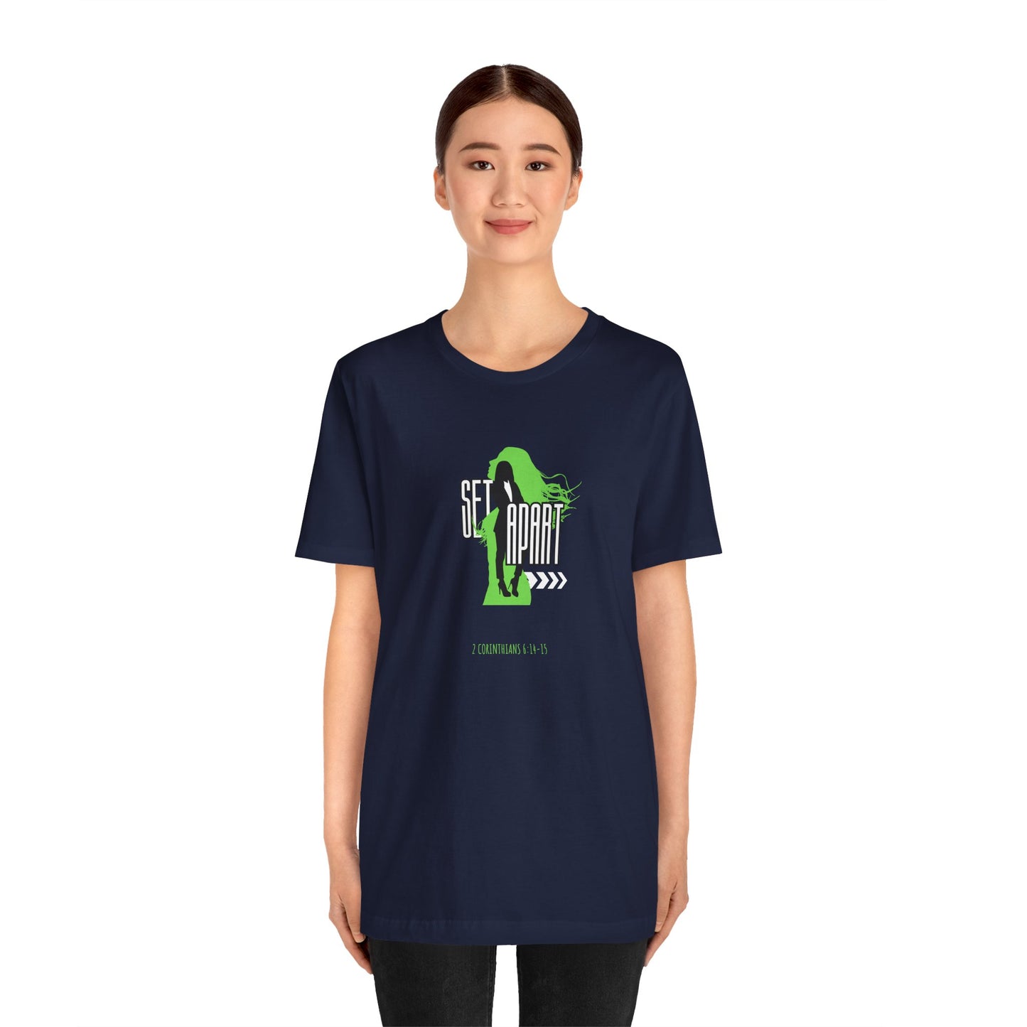 Set Apart Women's Tee - 2 Corinthians 6:14-15