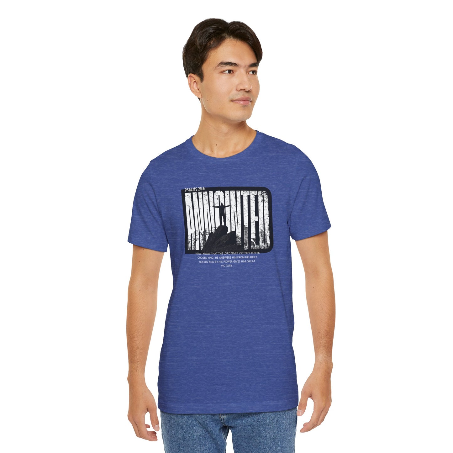Faith Victory Unisex Tee - Psalm 20:6 Inspired