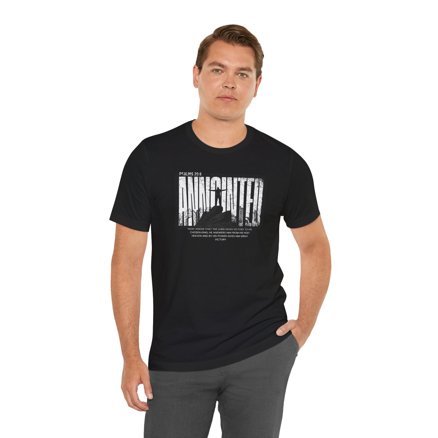 Faith Victory Unisex Tee - Psalm 20:6 Inspired