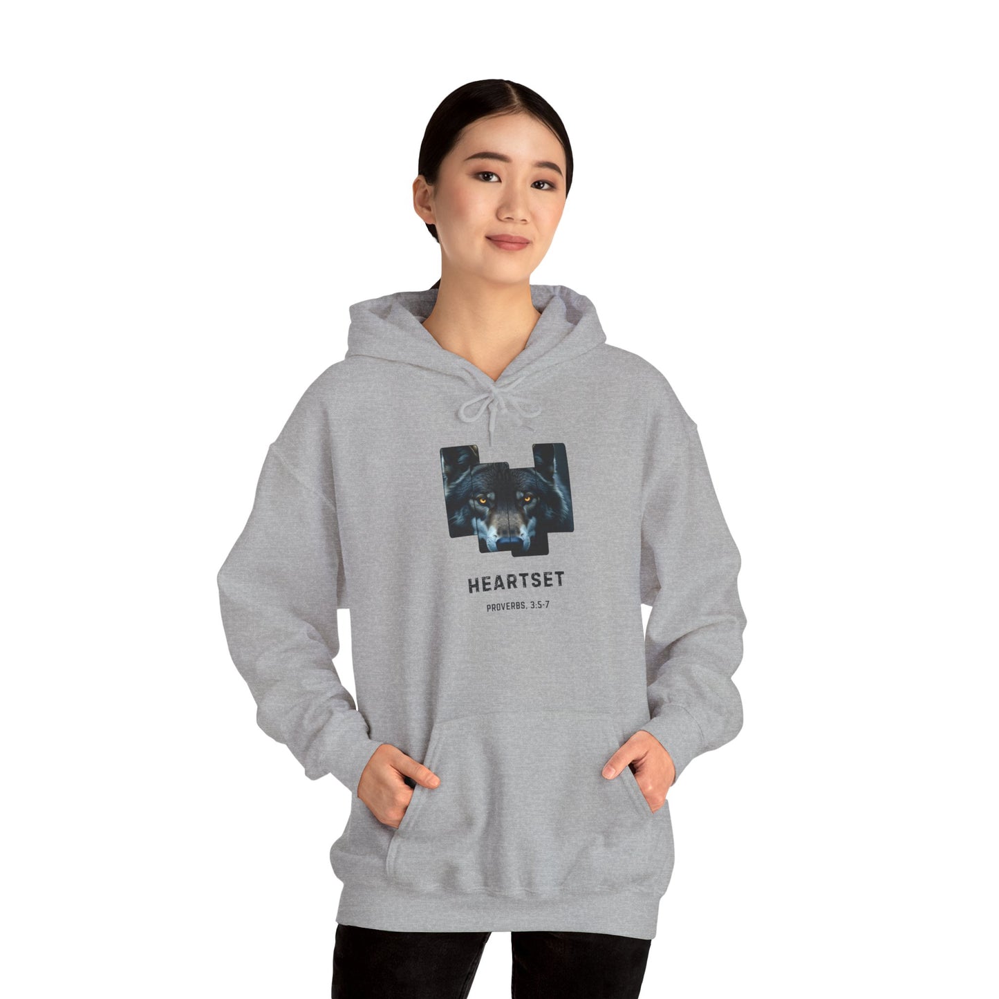 Christian Inspirational Hoodie - Proverbs 3:5-7 Trust in the Lord
