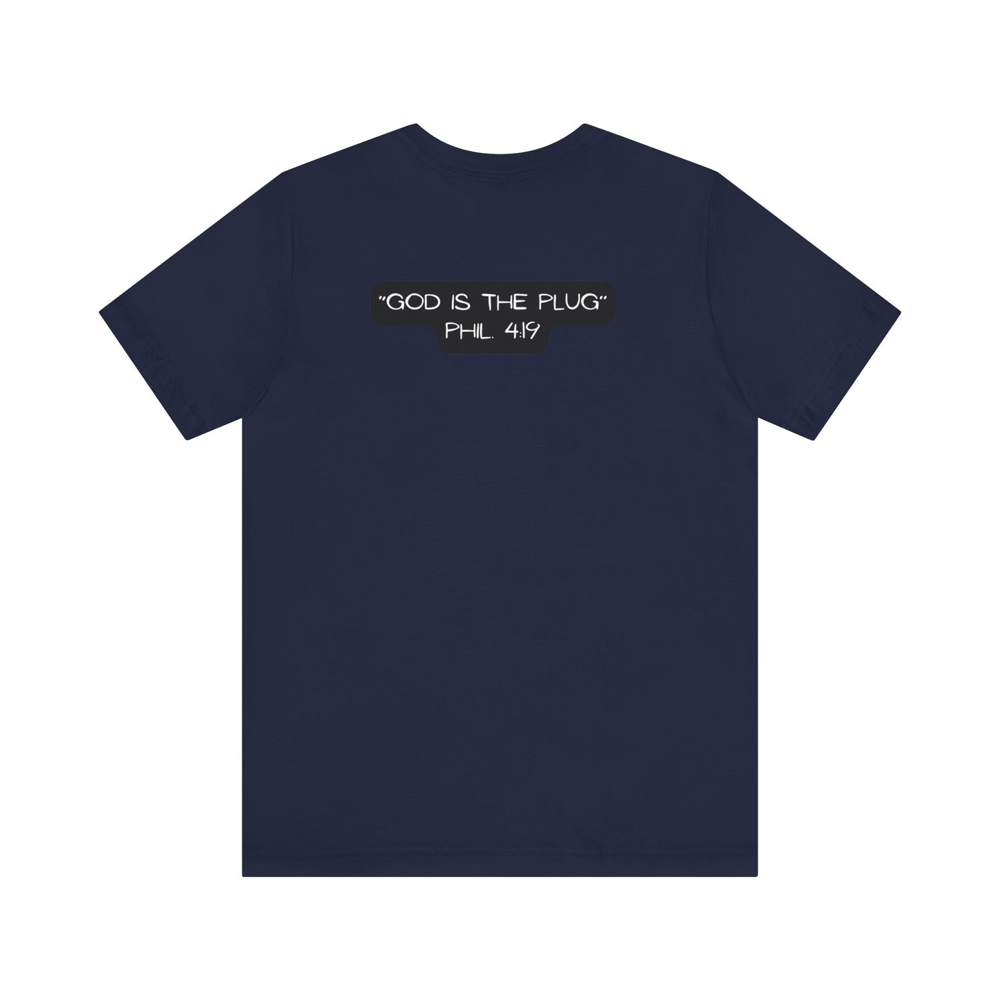 Christian Unisex Tee - Philippians 4:19 God Supplies All Our Needs Design