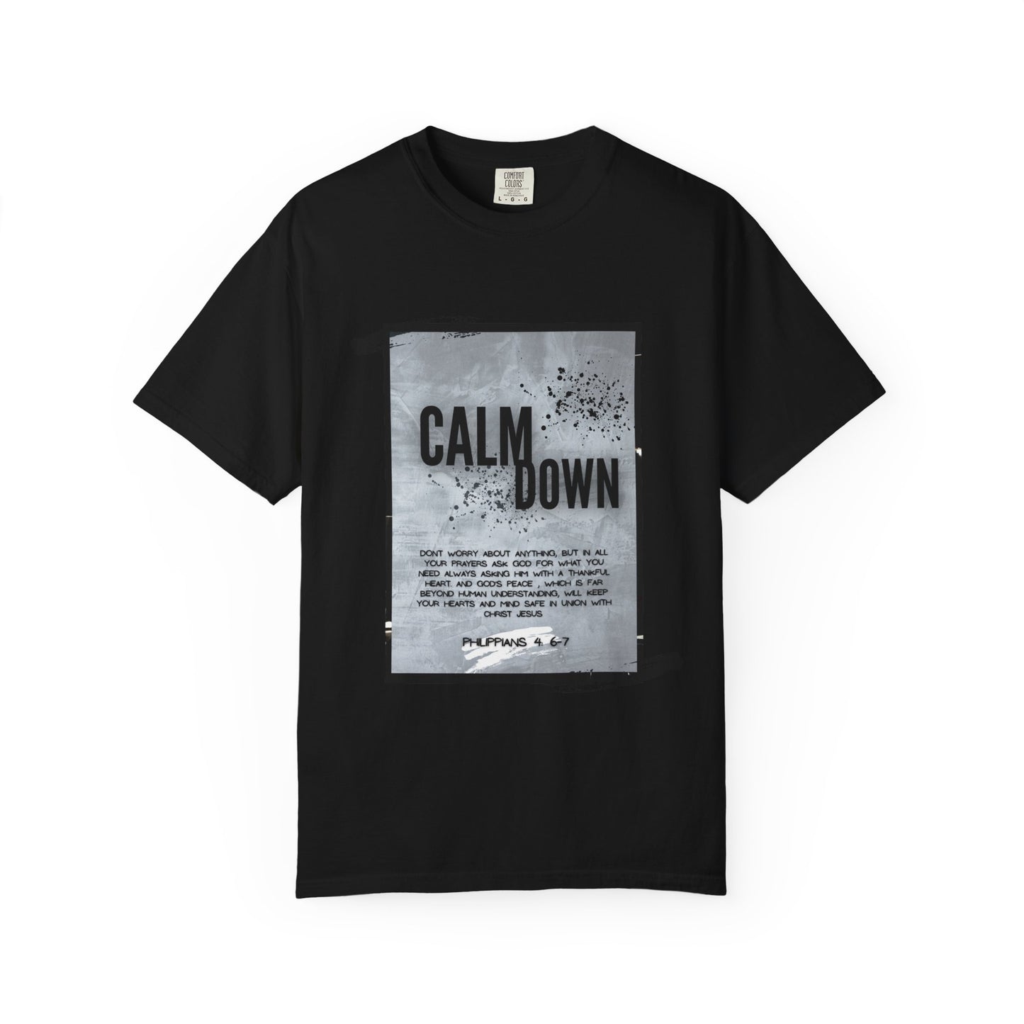 Peaceful Reminder Unisex T-shirt - Philippians 4: 6-9