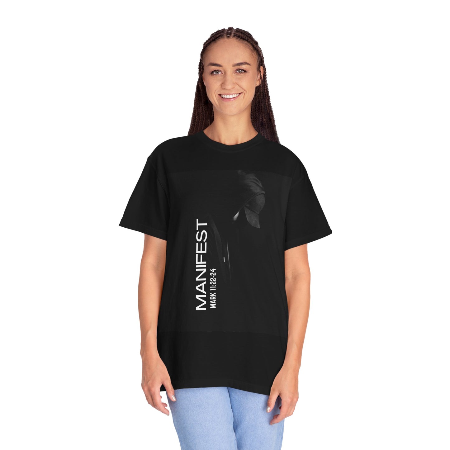 Christian Unisex T-shirt Manifesting Capability Mark 11: 22-24