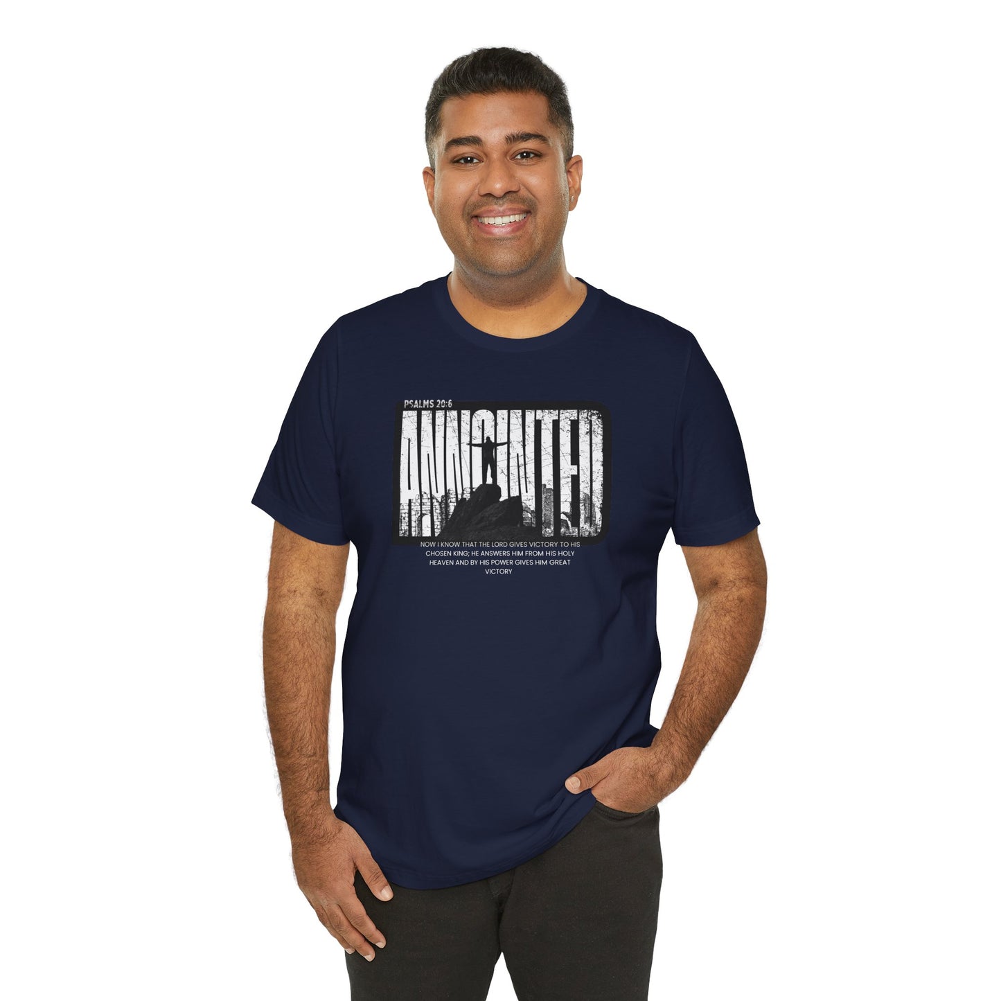 Faith Victory Unisex Tee - Psalm 20:6 Inspired
