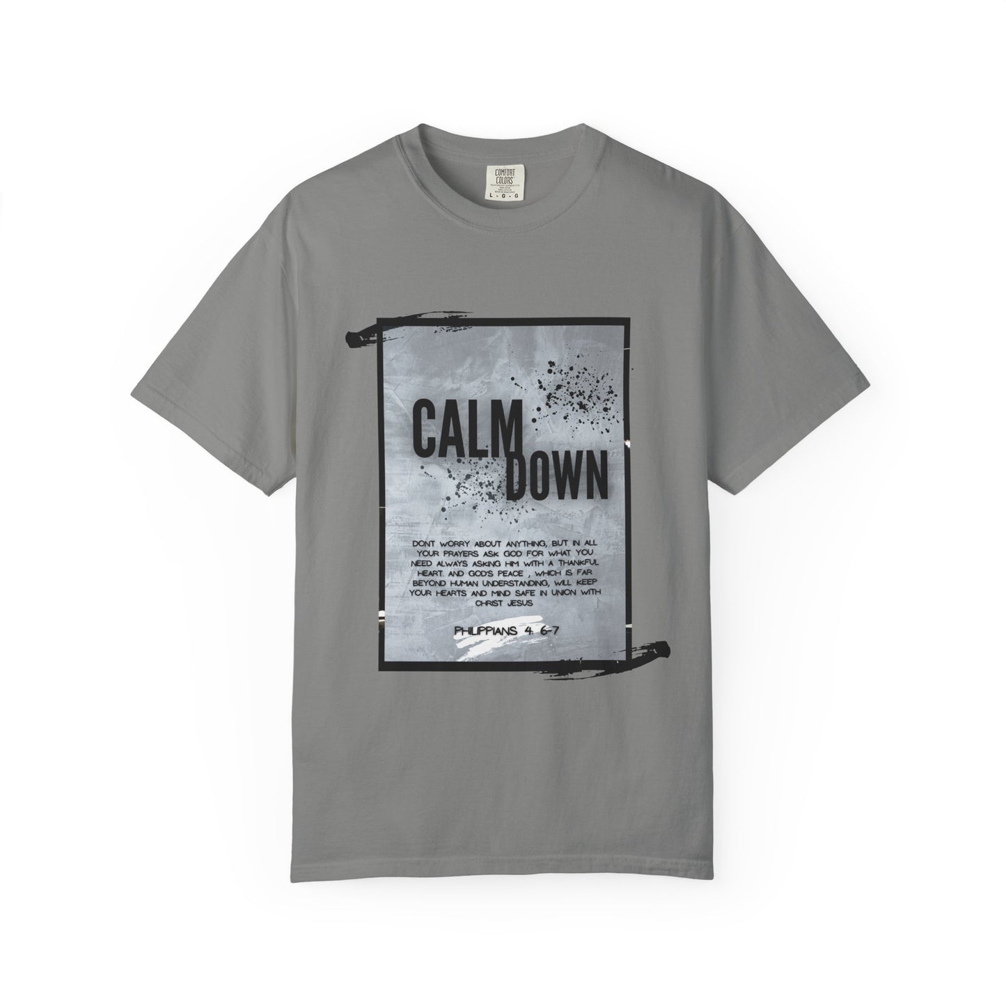 Peaceful Reminder Unisex T-shirt - Philippians 4: 6-9