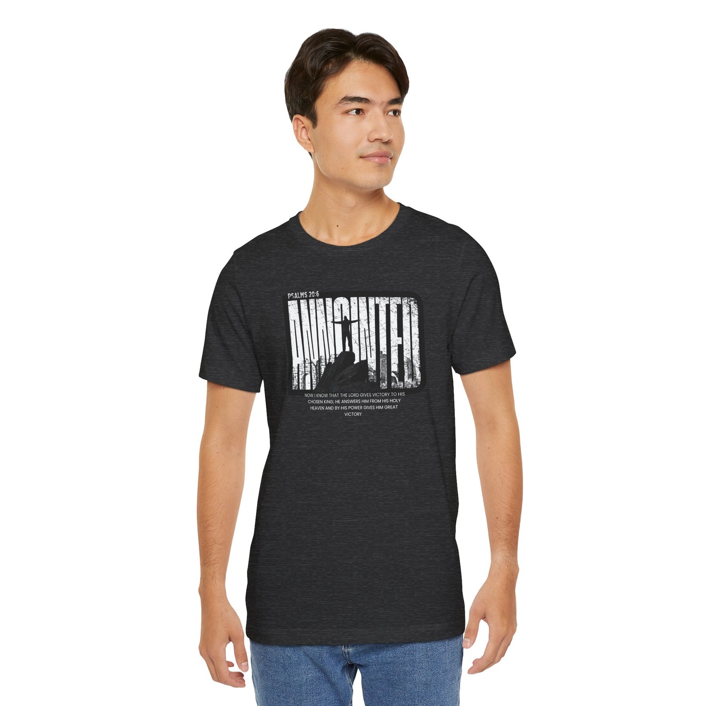 Faith Victory Unisex Tee - Psalm 20:6 Inspired