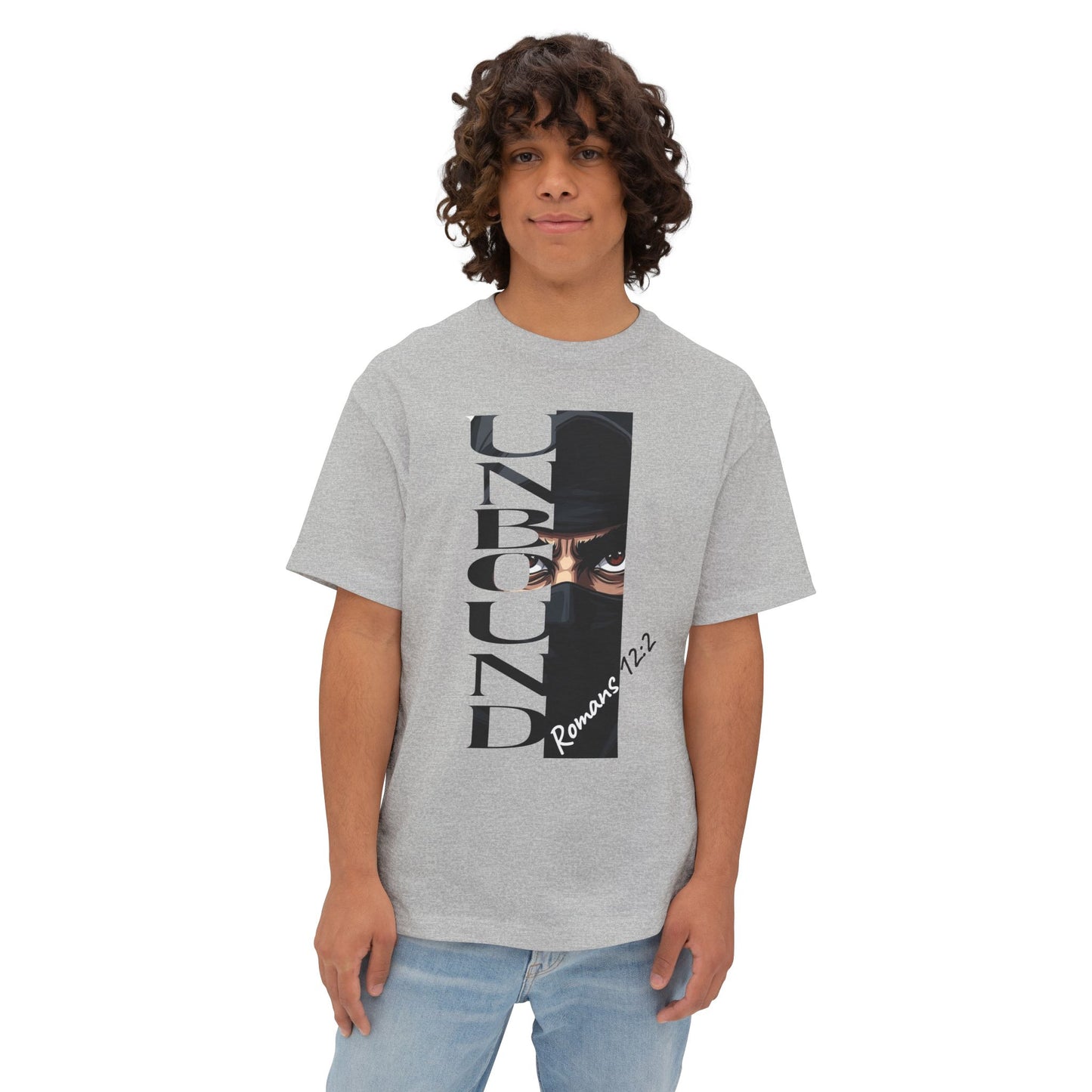 Christian Street Style Tee with Romans Scripture