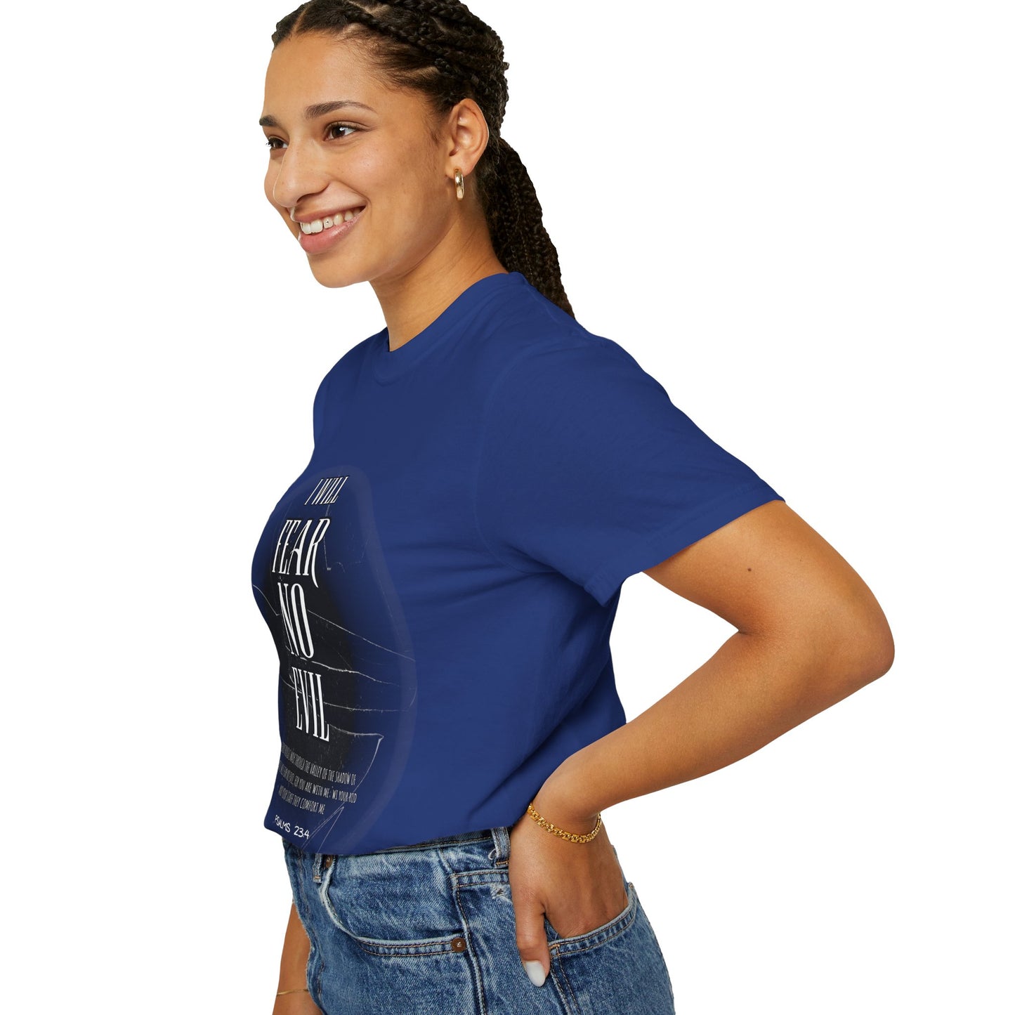 Christian Comfort Unisex T-shirt Fear Not Psalm 23:4