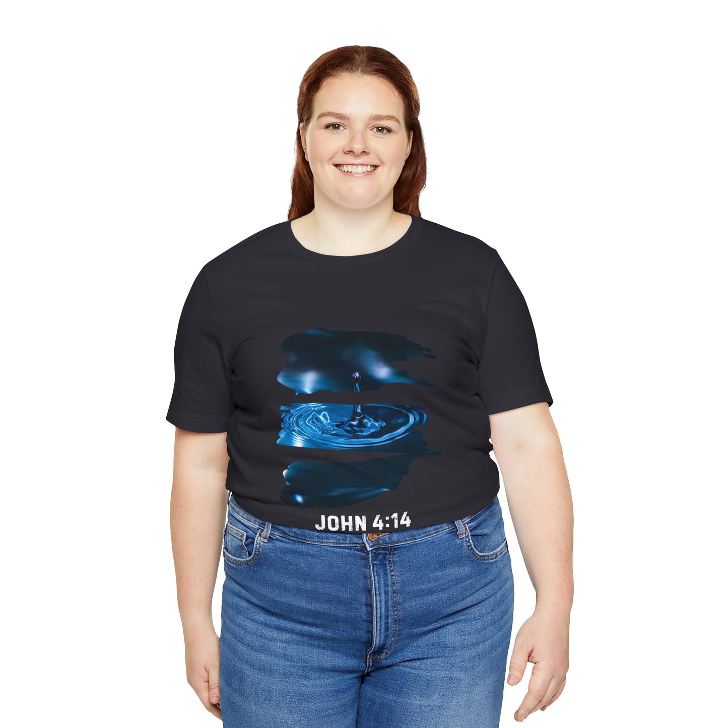 T-Shirt - Christ's Life Giving Water John 4:14 Design