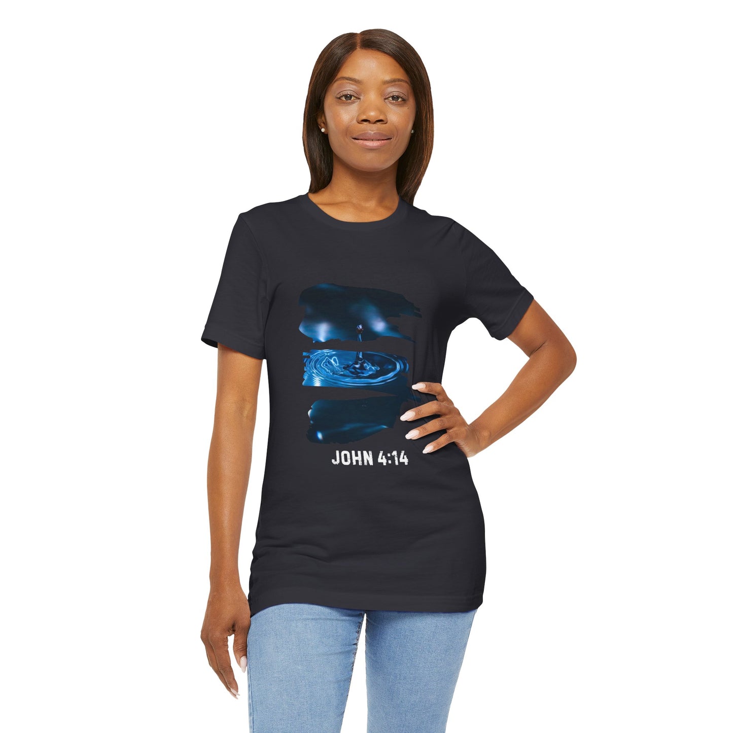 T-Shirt - Christ's Life Giving Water John 4:14 Design