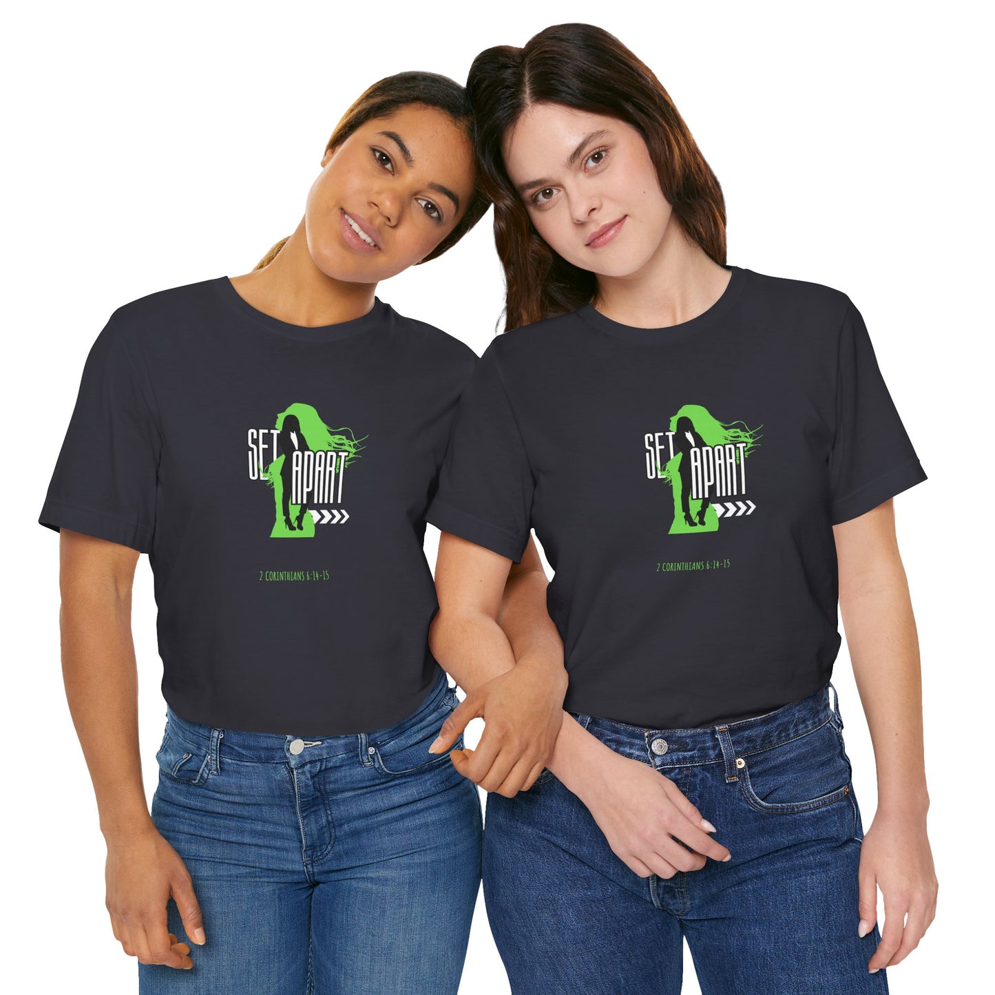 Set Apart Women's Tee - 2 Corinthians 6:14-15