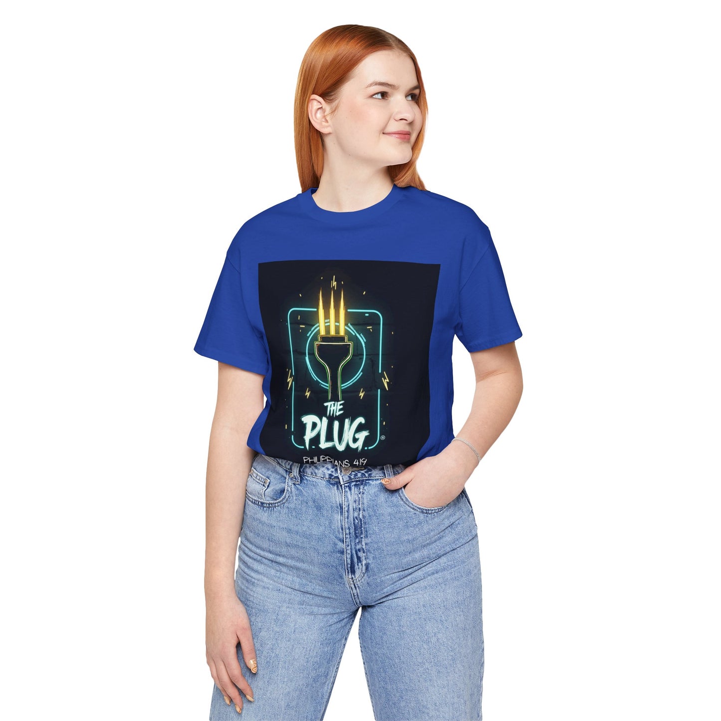 Christian Unisex Tee - Philippians 4:19 God Supplies All Our Needs Design