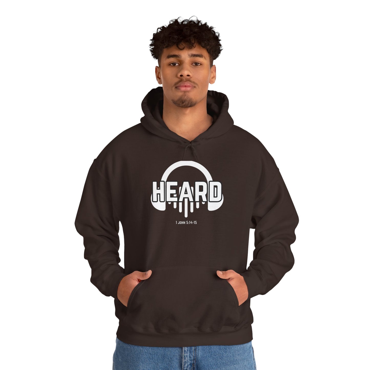 Christian Scripture Hoodie - 1st John 5: 14-15 Unisex