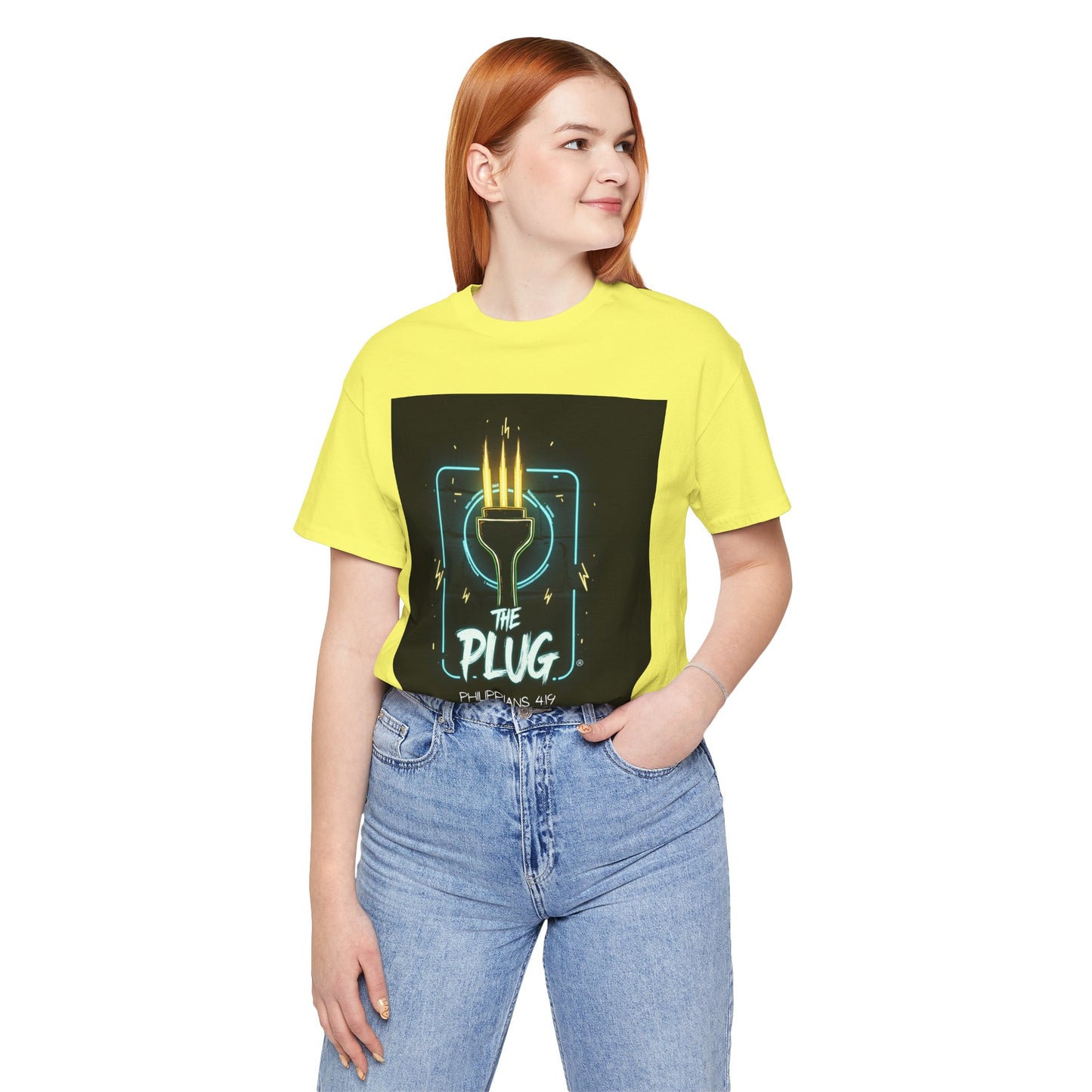 Christian Unisex Tee - Philippians 4:19 God Supplies All Our Needs Design