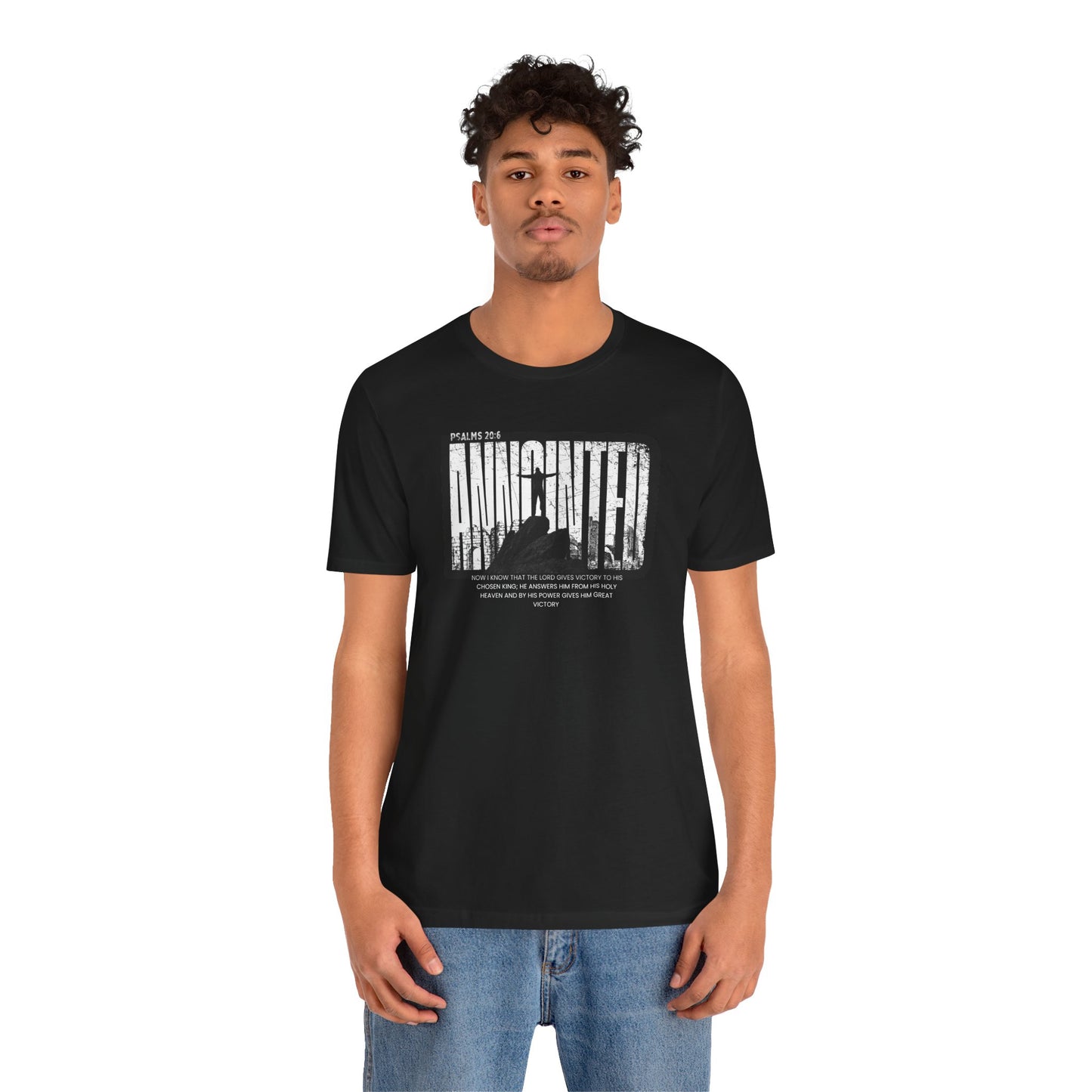 Faith Victory Unisex Tee - Psalm 20:6 Inspired