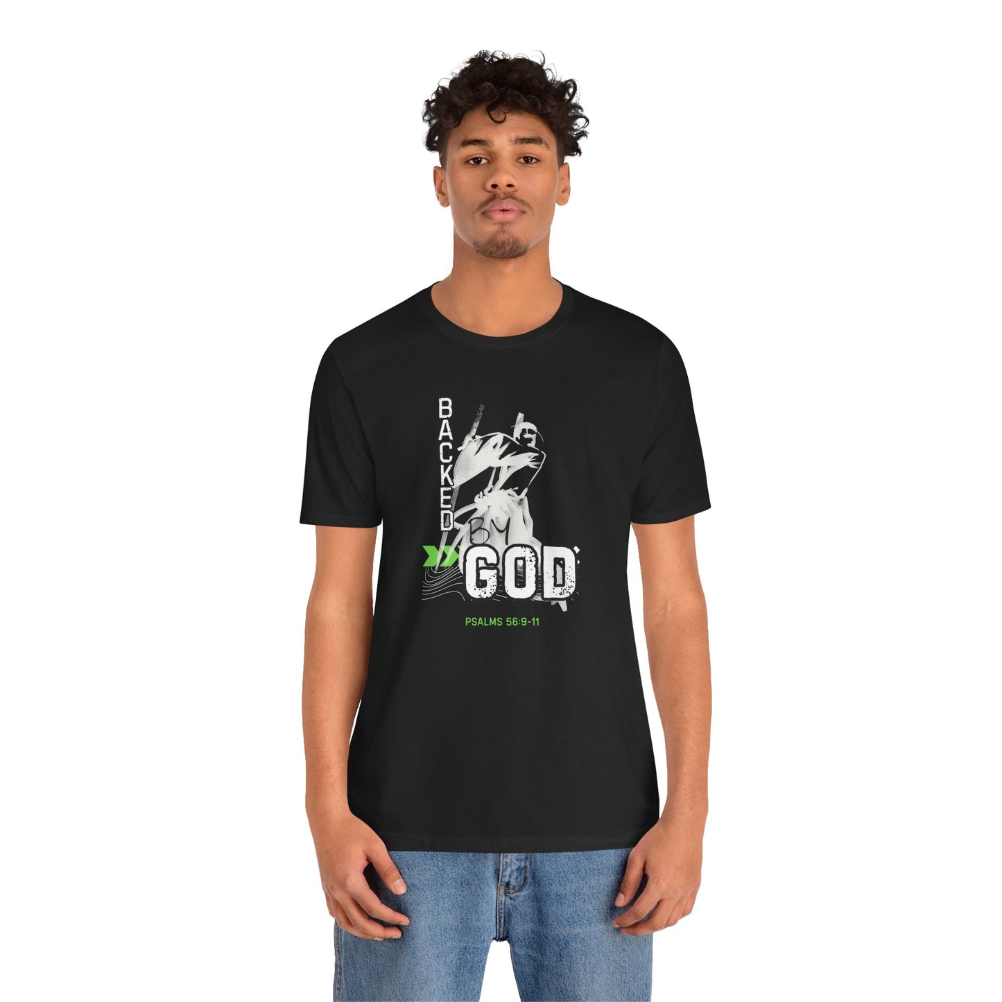 Christian Inspirational Tee - God's Protection Psalms 56:9-11