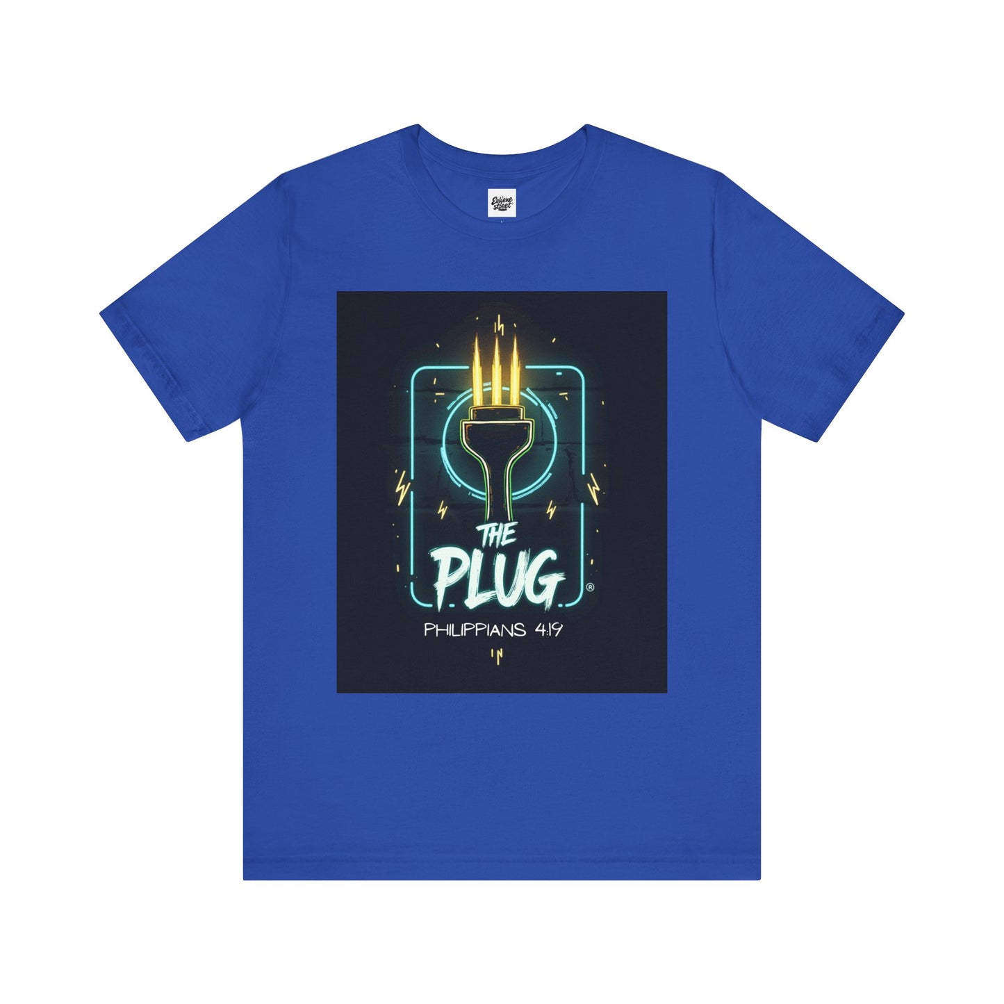 Christian Unisex Tee - Philippians 4:19 God Supplies All Our Needs Design