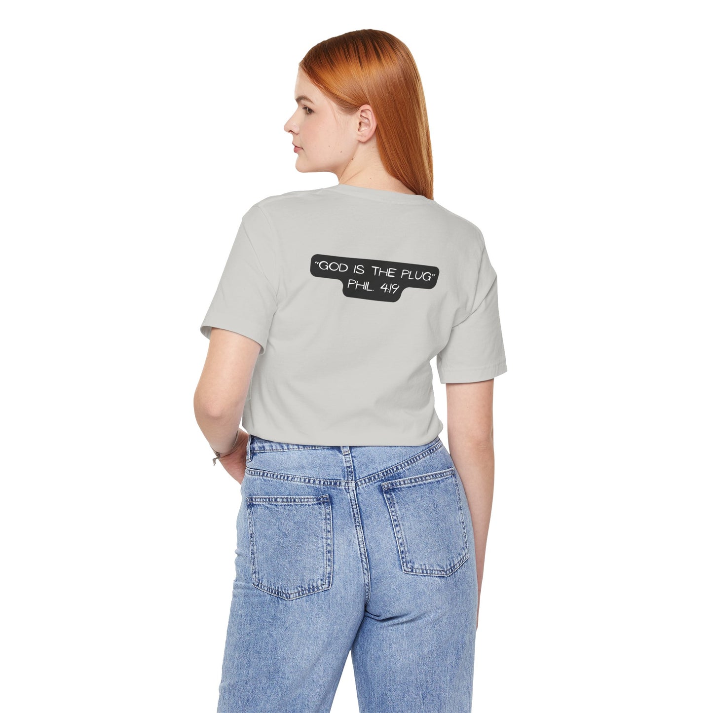 Christian Unisex Tee - Philippians 4:19 God Supplies All Our Needs Design