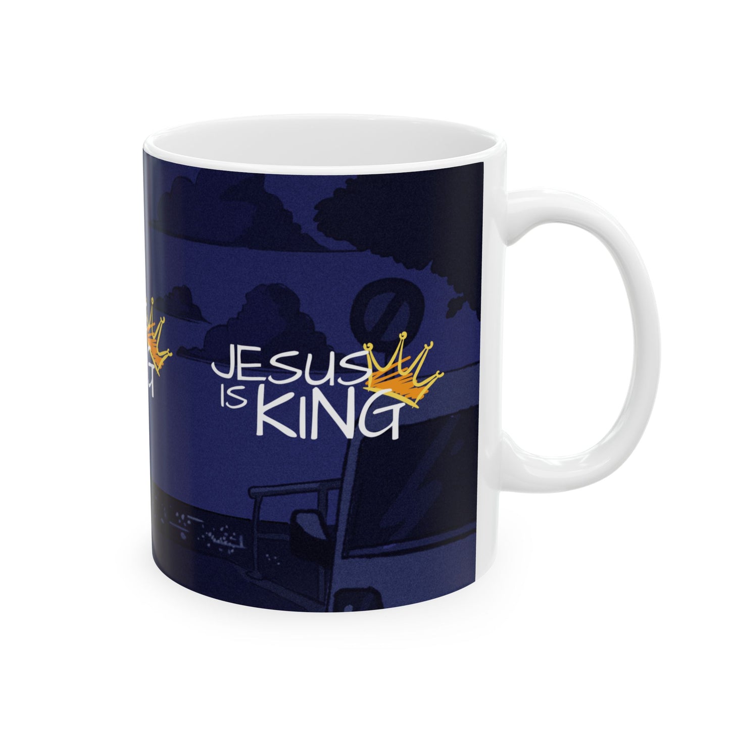 Mug - Jesus King Faith Affirmation