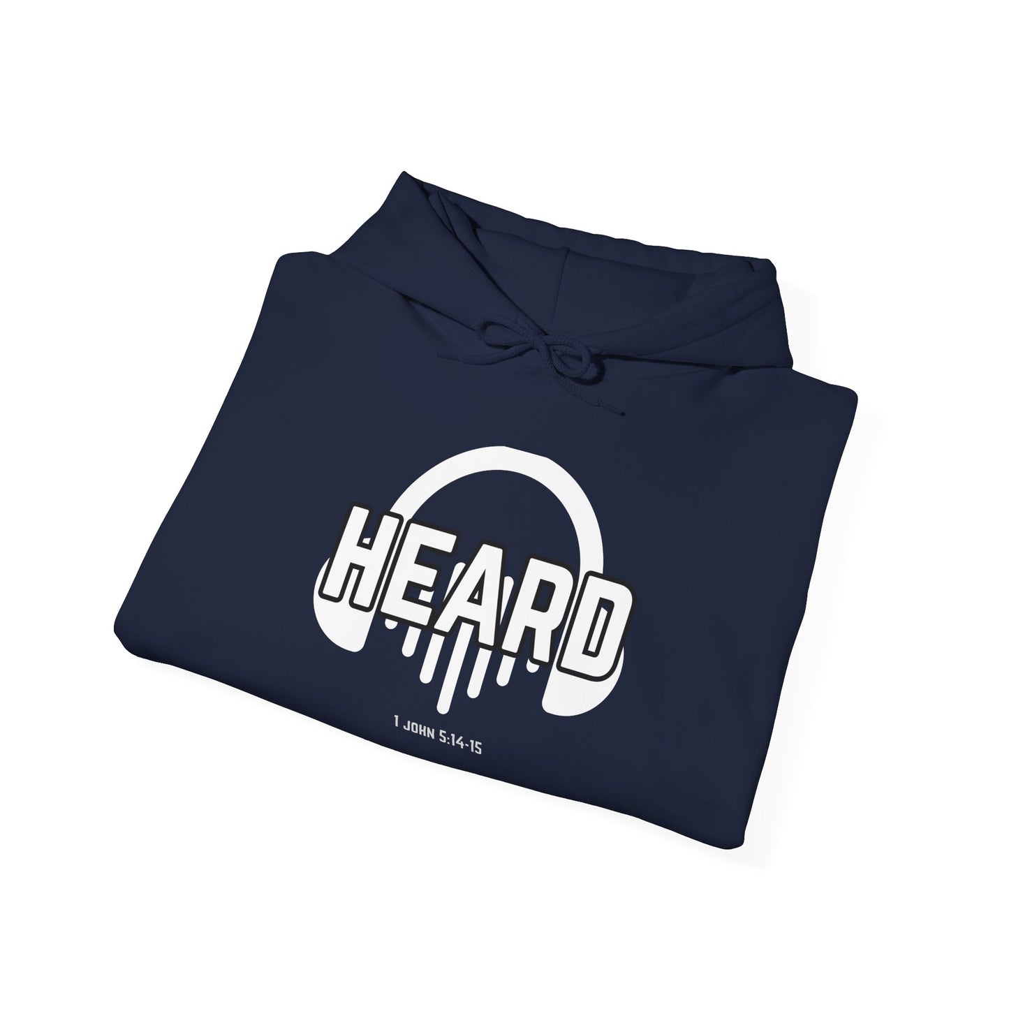 Christian Scripture Hoodie - 1st John 5: 14-15 Unisex