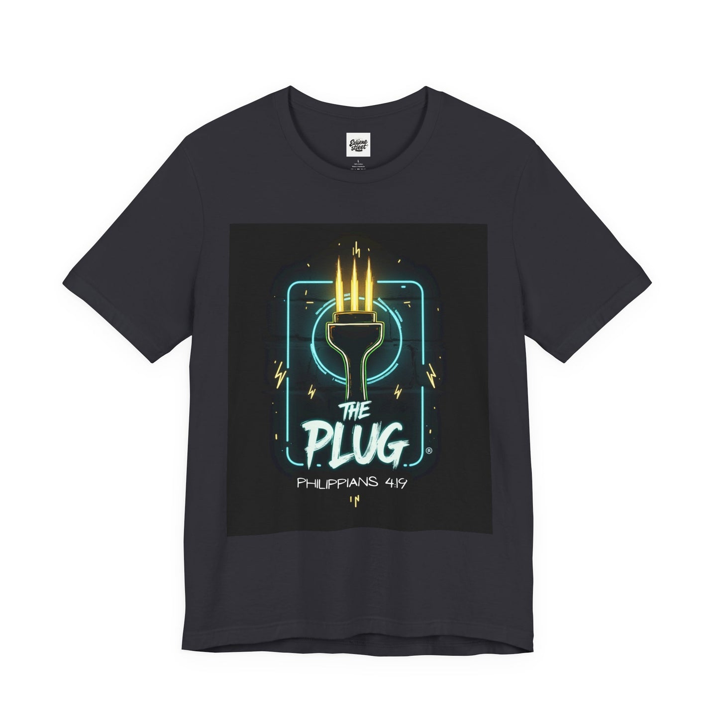 Christian Unisex Tee - Philippians 4:19 God Supplies All Our Needs Design
