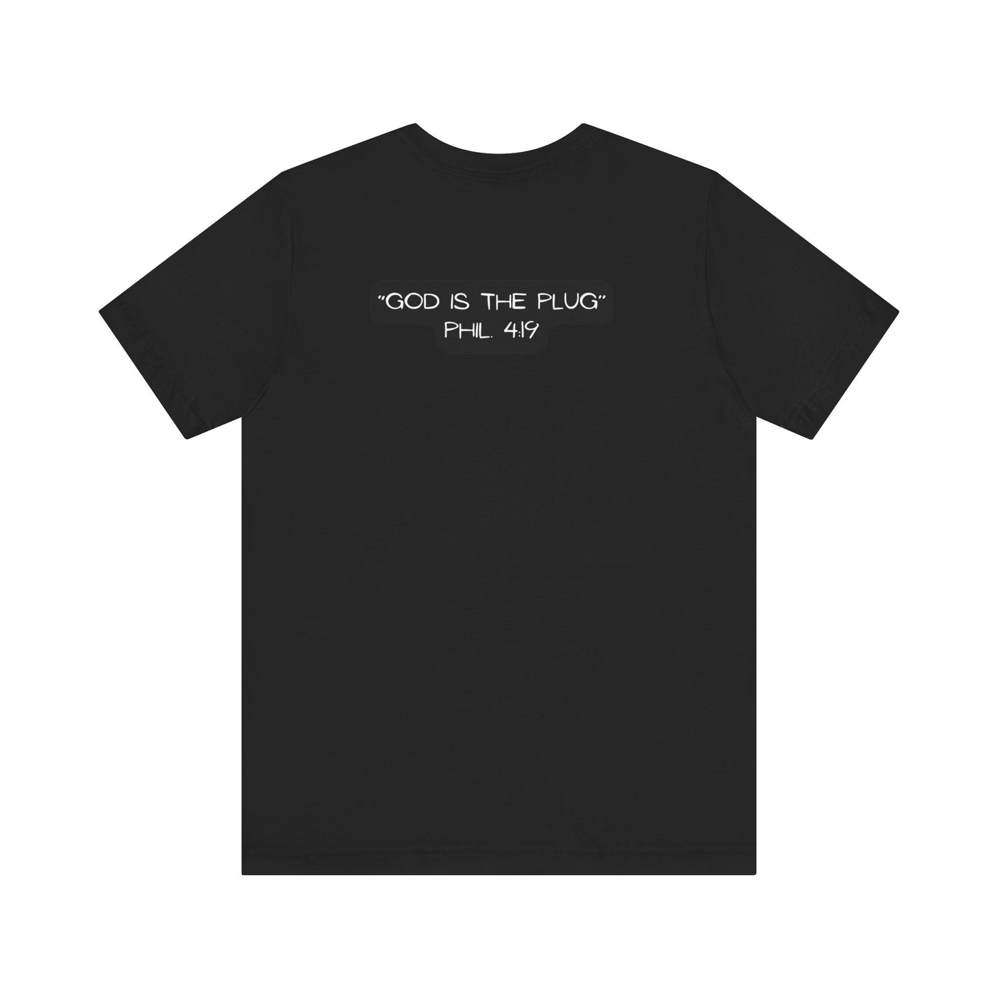 Christian Unisex Tee - Philippians 4:19 God Supplies All Our Needs Design