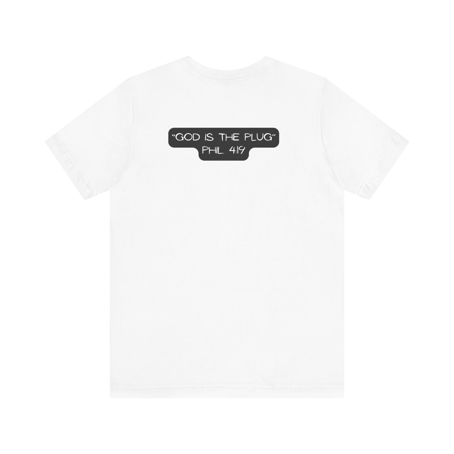 Christian Unisex Tee - Philippians 4:19 God Supplies All Our Needs Design