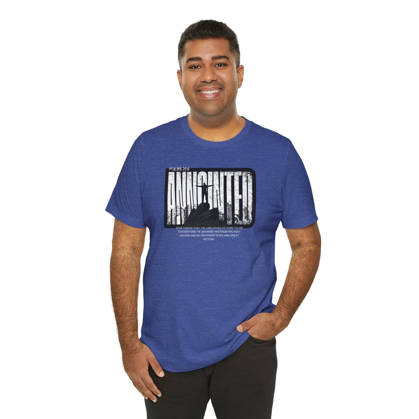 Faith Victory Unisex Tee - Psalm 20:6 Inspired