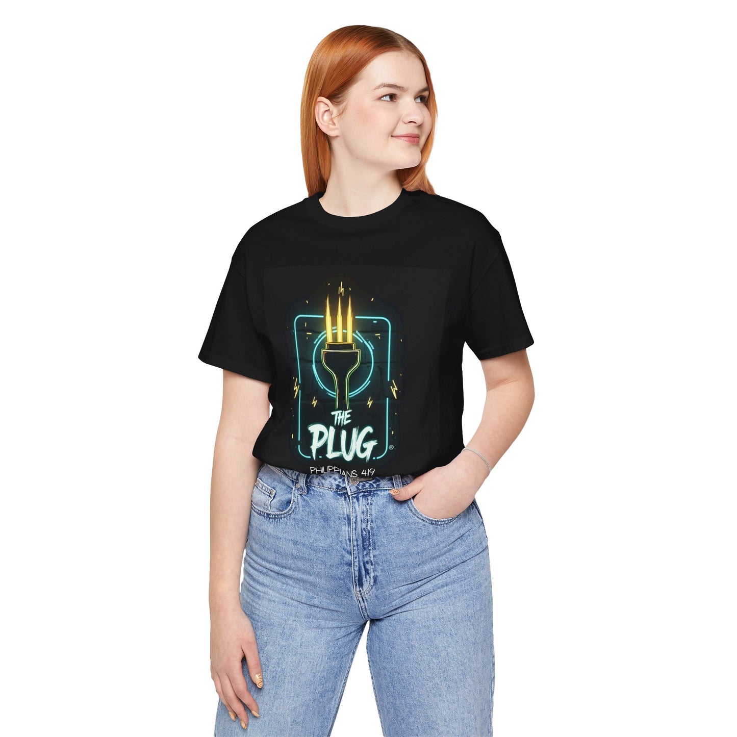 Christian Unisex Tee - Philippians 4:19 God Supplies All Our Needs Design