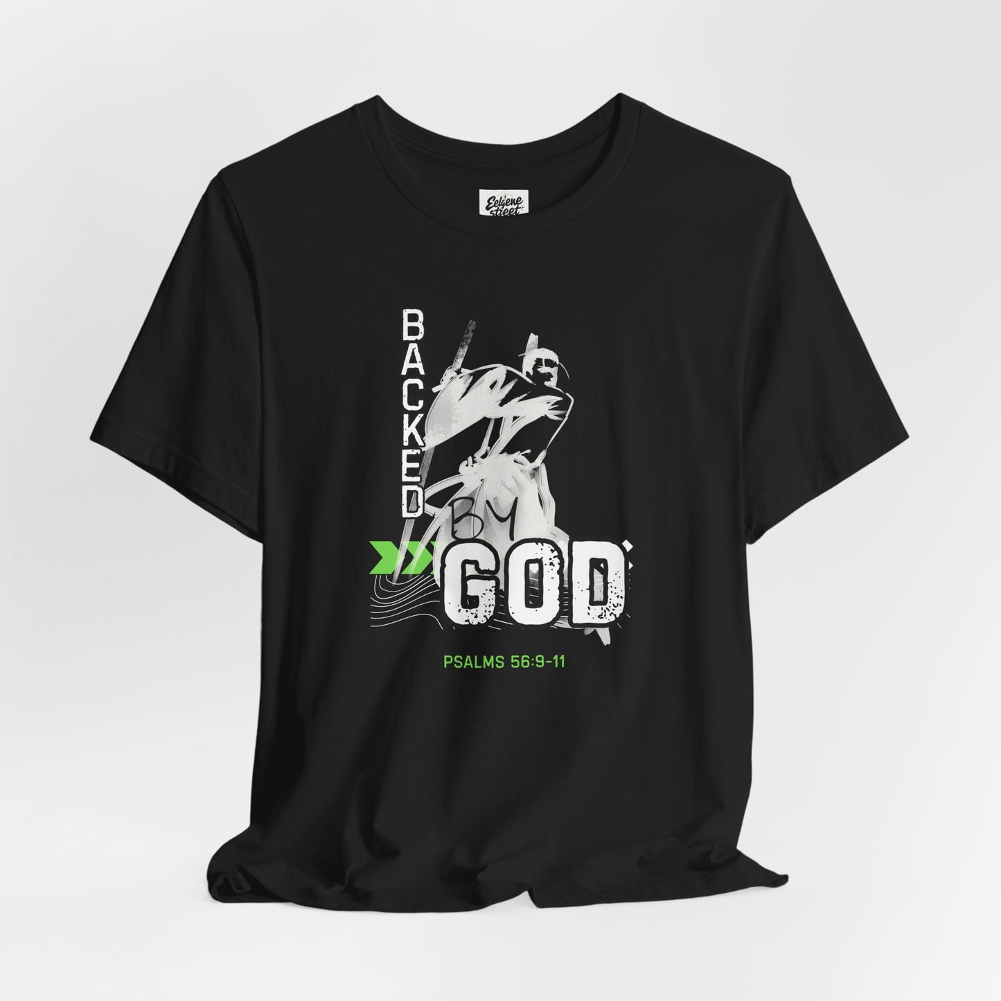 Christian Inspirational Tee - God's Protection Psalms 56:9-11