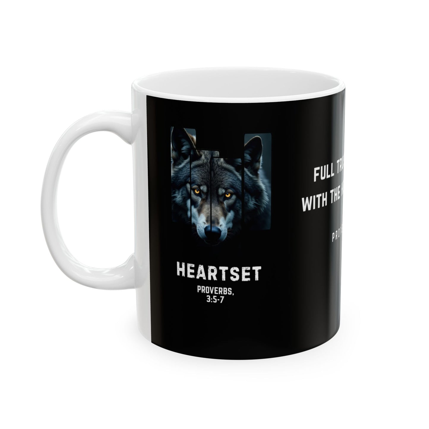 Inspirational Mug - Proverbs 3:5-7 Design
