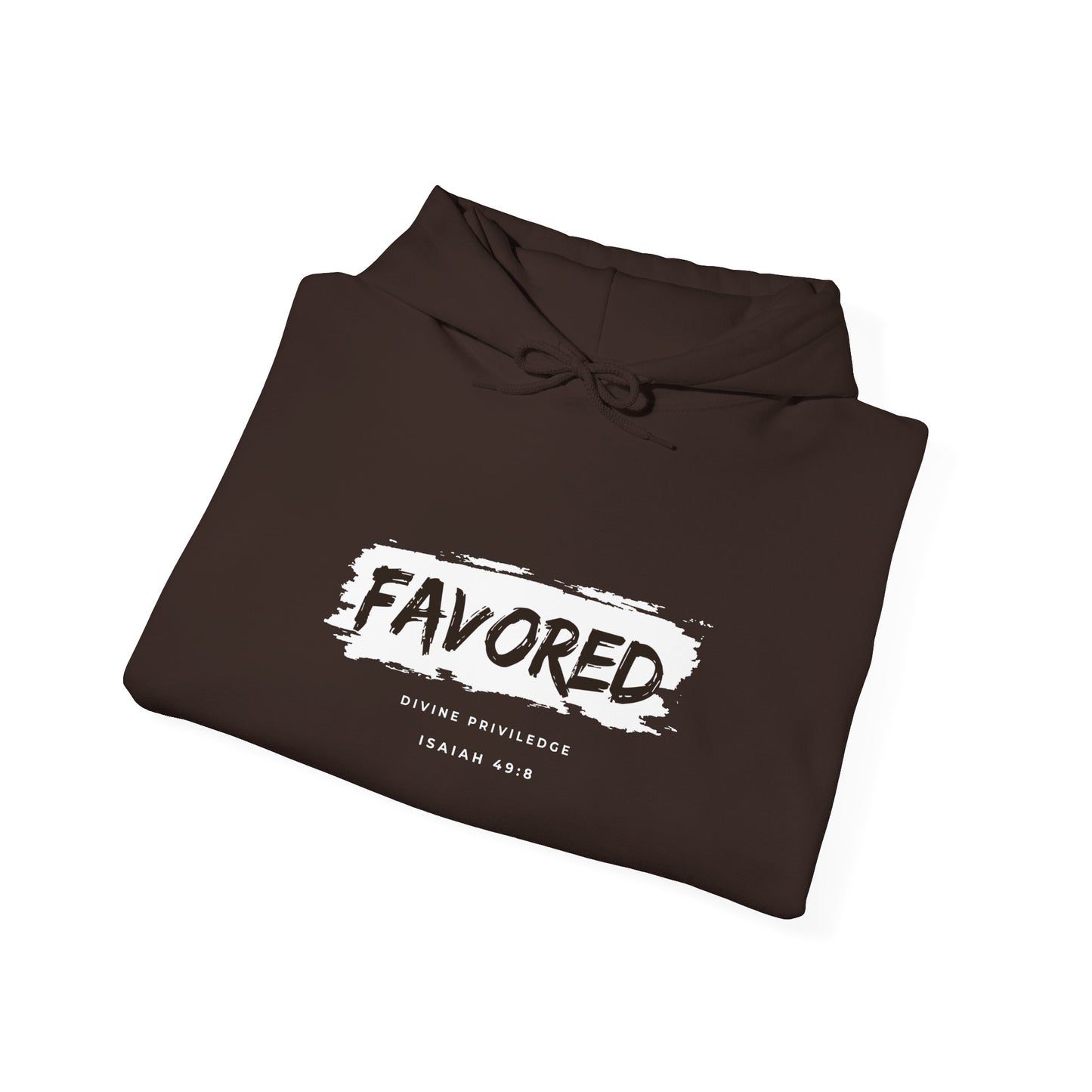 Hooded Sweatshirt - God's Favor at the Oppurtune Time - Isaiah 49:8