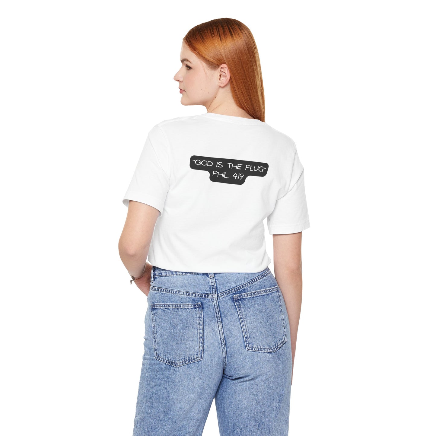 Christian Unisex Tee - Philippians 4:19 God Supplies All Our Needs Design