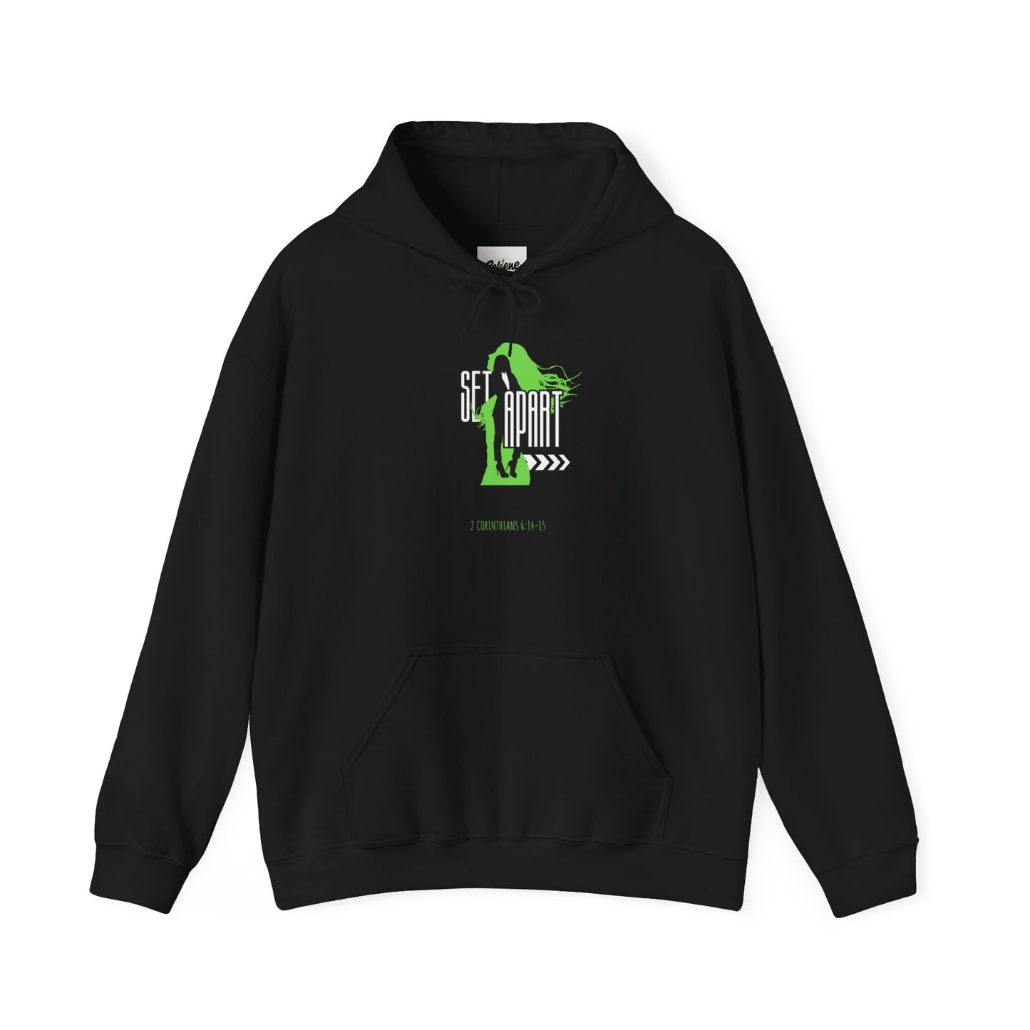 Set Apart Unisex Hoodie - Inspired by 2 Corinthians 6:14-15 - Women's Christian Apparel